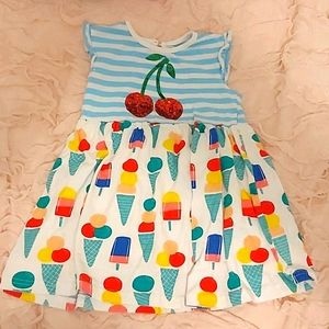Cherry ice cream dress 4T